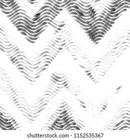 Abstract grunge grid stripe halftone background pattern. Spotted black and white line vector illustration
