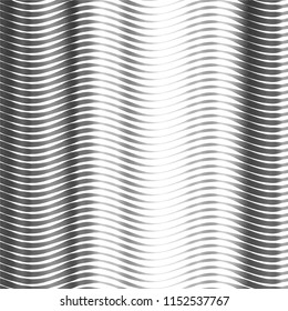 Abstract grunge grid stripe halftone background pattern. Spotted black and white line vector illustration
