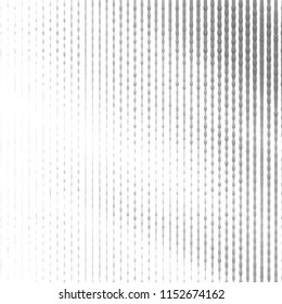 Abstract grunge grid stripe halftone background pattern. Spotted black and white line vector illustration
