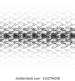 Abstract grunge grid stripe halftone background pattern. Spotted black and white line vector illustration
