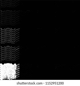 Abstract grunge grid stripe halftone background pattern. Spotted black and white line vector illustration
