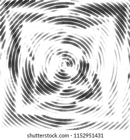 Abstract grunge grid stripe halftone background pattern. Spotted black and white line vector illustration
