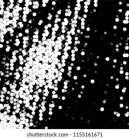 Abstract grunge grid stripe halftone background pattern. Spotted black and white line vector illustration
