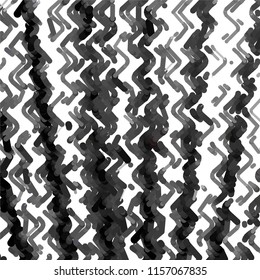Abstract grunge grid stripe halftone background pattern. Spotted black and white line vector illustration
