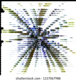 Abstract grunge grid stripe halftone background pattern. Spotted black and white line vector illustration
