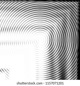 Abstract grunge grid stripe halftone background pattern. Spotted black and white line vector illustration
