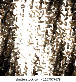 Abstract grunge grid stripe halftone background pattern. Spotted black and white line vector illustration
