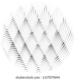 Abstract grunge grid stripe halftone background pattern. Spotted black and white line vector illustration
