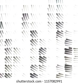 Abstract grunge grid stripe halftone background pattern. Spotted black and white line vector illustration
