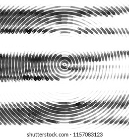 Abstract grunge grid stripe halftone background pattern. Spotted black and white line vector illustration
