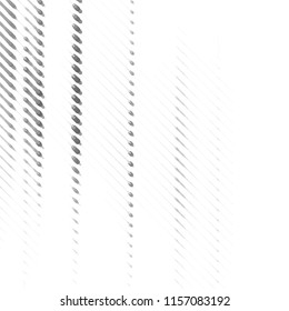 Abstract grunge grid stripe halftone background pattern. Spotted black and white line vector illustration
