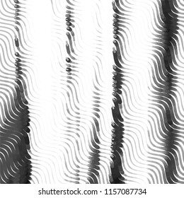 Abstract grunge grid stripe halftone background pattern. Spotted black and white line vector illustration
