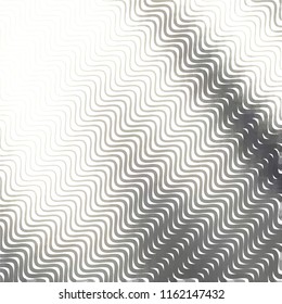 Abstract grunge grid stripe halftone background pattern. Spotted black and white line vector illustration
