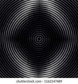 Abstract grunge grid stripe halftone background pattern. Spotted black and white line vector illustration
