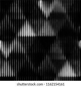 Abstract grunge grid stripe halftone background pattern. Spotted black and white line vector illustration

