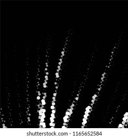Abstract grunge grid stripe halftone background pattern. Spotted black and white line vector illustration
