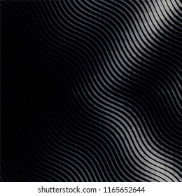 Abstract grunge grid stripe halftone background pattern. Spotted black and white line vector illustration
