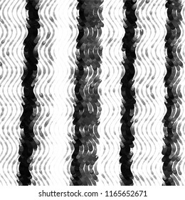 Abstract grunge grid stripe halftone background pattern. Spotted black and white line vector illustration

