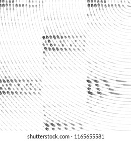 Abstract grunge grid stripe halftone background pattern. Spotted black and white line vector illustration
