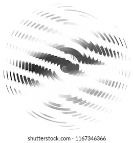 Abstract grunge grid stripe halftone background pattern. Spotted black and white line vector illustration
