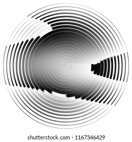 Abstract grunge grid stripe halftone background pattern. Spotted black and white line vector illustration
