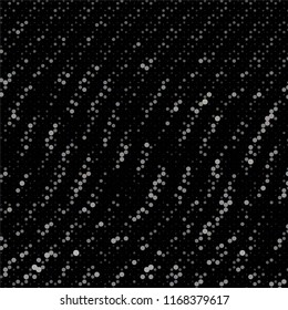 Abstract grunge grid stripe halftone background pattern. Spotted black and white line vector illustration
