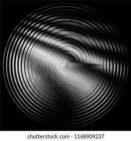 Abstract grunge grid stripe halftone background pattern. Spotted black and white line vector illustration
