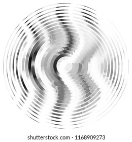 Abstract grunge grid stripe halftone background pattern. Spotted black and white line vector illustration
