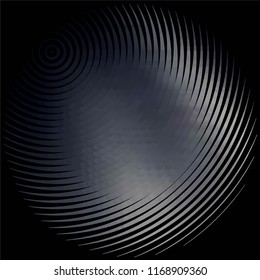 Abstract grunge grid stripe halftone background pattern. Spotted black and white line vector illustration
