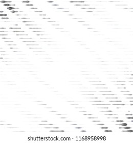 Abstract grunge grid stripe halftone background pattern. Spotted black and white line vector illustration
