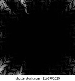 Abstract grunge grid stripe halftone background pattern. Spotted black and white line vector illustration
