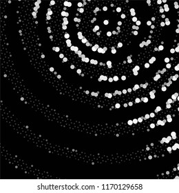 Abstract grunge grid stripe halftone background pattern. Spotted black and white line vector illustration
