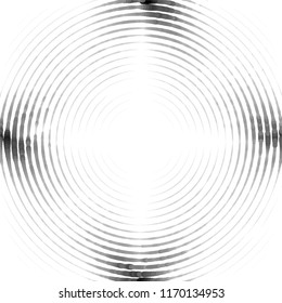 Abstract grunge grid stripe halftone background pattern. Spotted black and white line vector illustration
