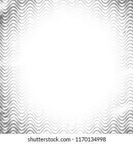 Abstract grunge grid stripe halftone background pattern. Spotted black and white line vector illustration
