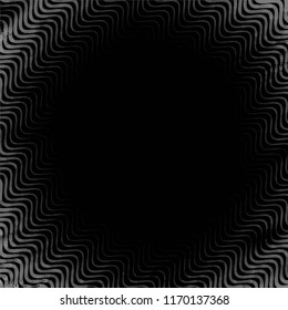 Abstract grunge grid stripe halftone background pattern. Spotted black and white line vector illustration
