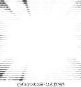 Abstract grunge grid stripe halftone background pattern. Spotted black and white line vector illustration

