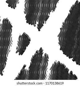 Abstract grunge grid stripe halftone background pattern. Spotted black and white line vector illustration

