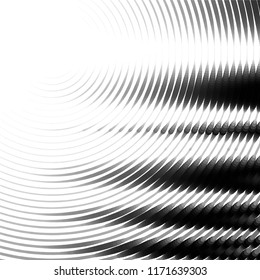 Abstract grunge grid stripe halftone background pattern. Spotted black and white line vector illustration
