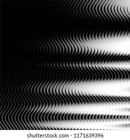 Abstract grunge grid stripe halftone background pattern. Spotted black and white line vector illustration
