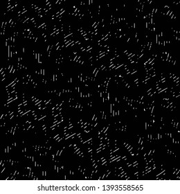 Abstract grunge grid stripe halftone background pattern. Black and white line vector illustration