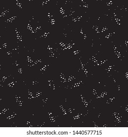 Abstract grunge grid stripe halftone background pattern. Black and white line vector illustration
