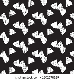 Abstract grunge grid stripe halftone background pattern. Black and white line vector illustration