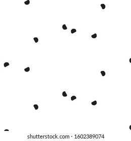 Abstract grunge grid stripe halftone background pattern. Black and white line vector illustration
