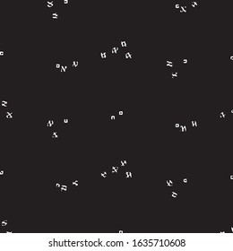 Abstract grunge grid stripe halftone background pattern. Black and white line vector illustration