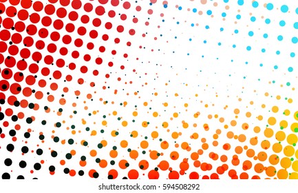 Abstract grunge halftone background.