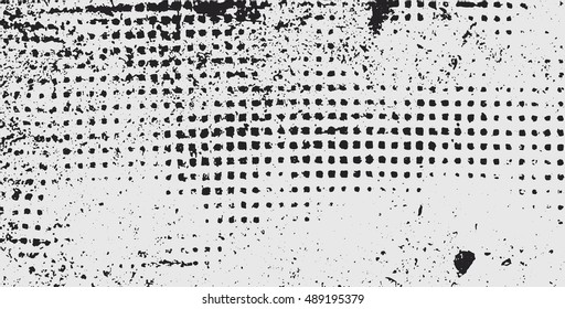 Abstract grunge halftone background - Vector