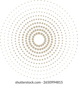 Abstractas grunge medio tono circular patrón de puntos fondo blanco