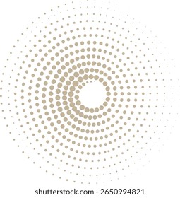 Resumo grunge meio-tom circular ponto padrão branco fundo