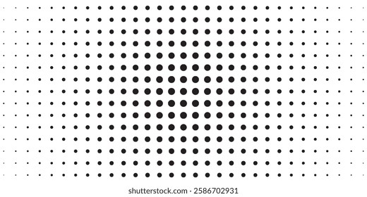 Abstract grunge halftone circular pattern texture modern arts halftone