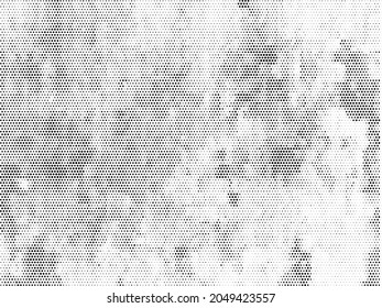 Abstract grunge halftone dot pattern background vector illustration. Eps 8, simple vector objects.